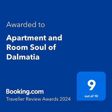 Apartment And Room Soul Of Dalmatia Zadar Eksteriør billede